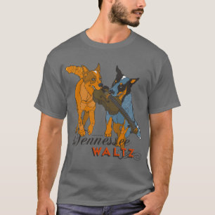 Australischer Vieh-Hundetennesseewaltz-T - Shirt