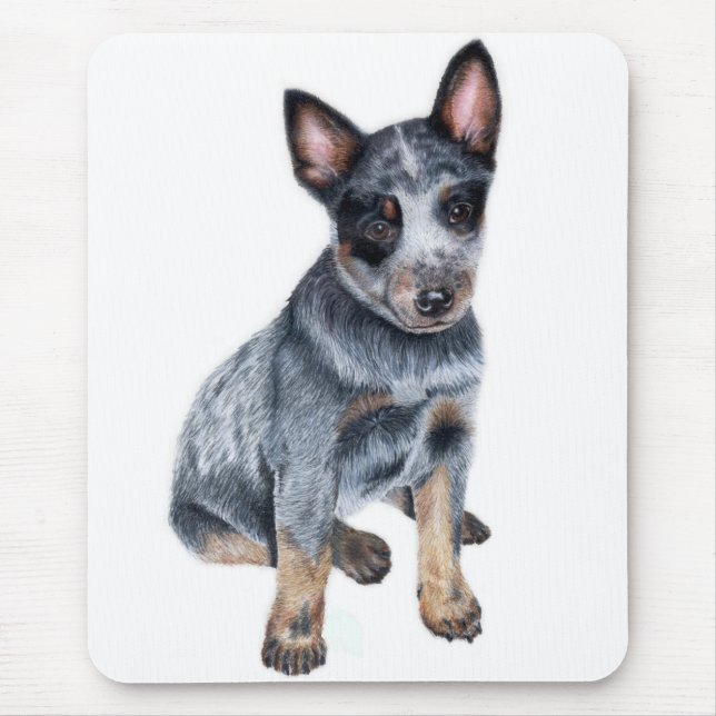 Australischer Vieh-Hundewelpe Mousepad (Vorne)