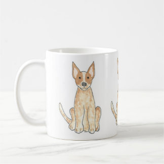 Australischer Vieh-Hundrote Heeler Kaffee-Tasse Kaffeetasse