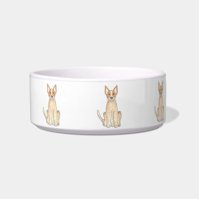 Australischer Vieh-Hundrote Heeler Napf (Vorderseite)