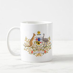 Australischer Wappen Kaffeetasse
