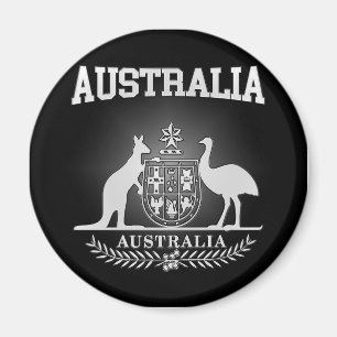 Australischer Wappen Magnet