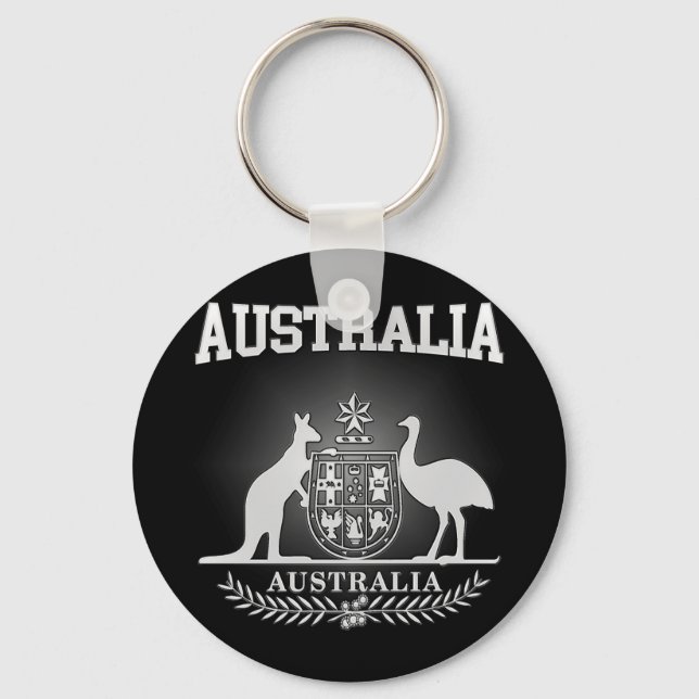Australischer Wappen Schlüsselanhänger (Vorderseite)