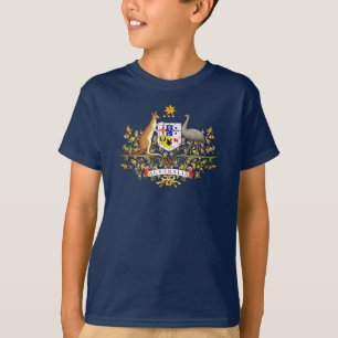Australischer Wappen-T - Shirt