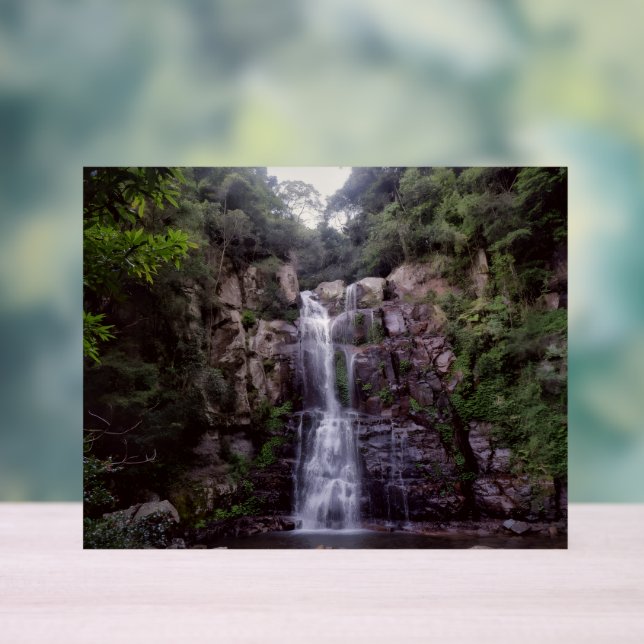 Australischer Wasserfall Acrylschild (Neutral)