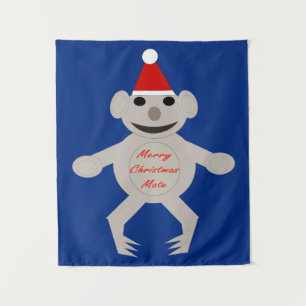 Australischer Weihnachts-Koala-Bär Wandteppich
