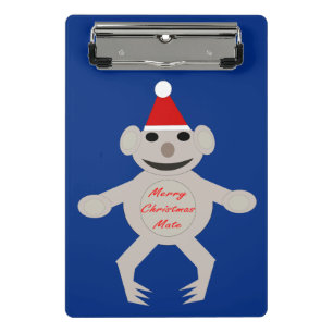 Australischer Weihnachtskoala Bear Mini Clipboard Klemmbrett