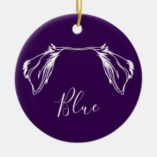 Australischer Weihnachtsschmuck (Pfotenabdrücke)