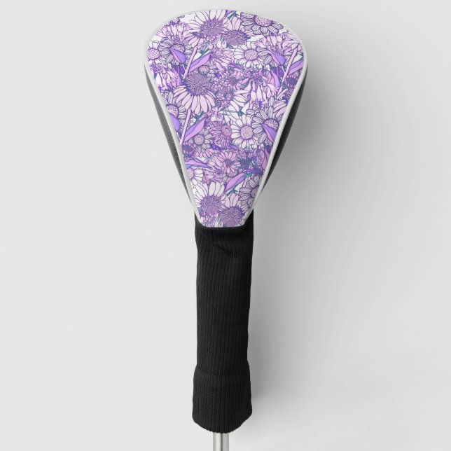 Australischer Wildblume Garden Golf Headcover (Vorderseite)
