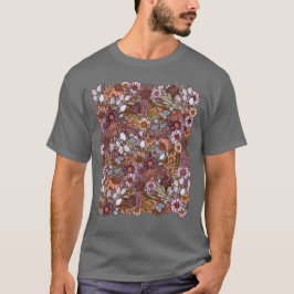 Australischer Winter Wildblume Garden T - Shirt