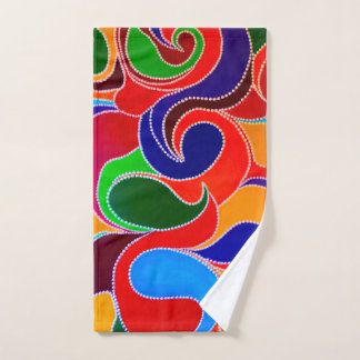 Australisches Aborigine Dreamtime Rainbow Handtuch