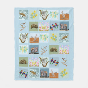 Australisches Baby-Decke Fleecedecke