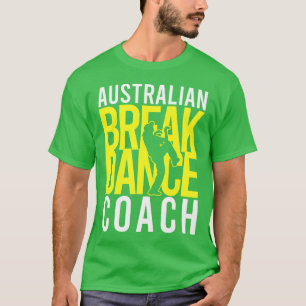 Australisches Break Dancer Coach Halloween Kostüm T-Shirt