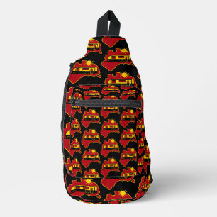 Australisches Caravan-Camping Crossbody Bag