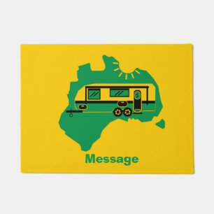 Australisches Caravan-Camping Fußmatte