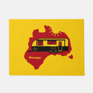 Australisches Caravan-Camping Fußmatte