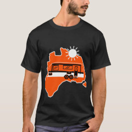 Australisches Caravan-Camping T-Shirt