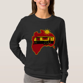 Australisches Caravan-Camping T-Shirt