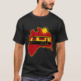 Australisches Caravan-Camping T-Shirt