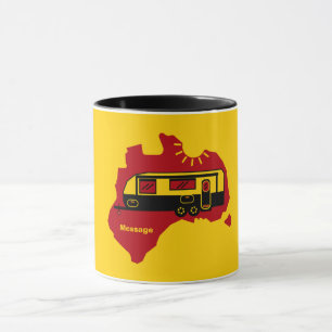 Australisches Caravan-Camping Tasse