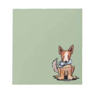 Australisches Cattledog Notepad Notizblock
