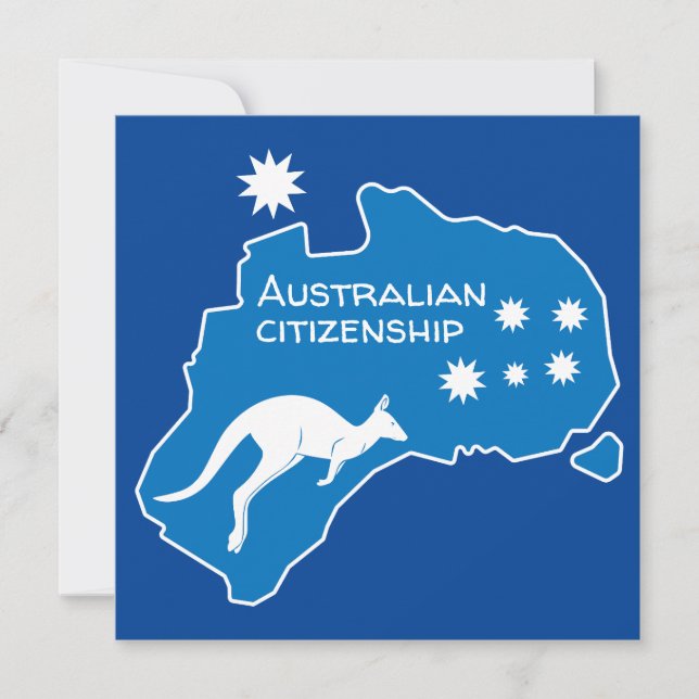 Australisches Citizenship Party - Geschenke Karte (Vorderseite)