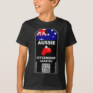 Australisches Citizenship Party Herzlichen Glückwu T-Shirt