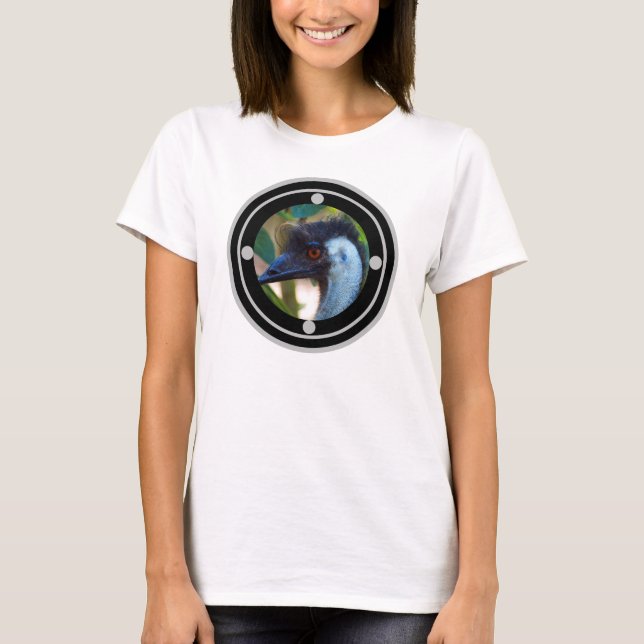 Australisches Emu-Shirt T-Shirt (Vorderseite)