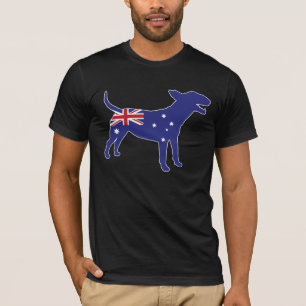 Australisches Englisch-Stier-Terrier-T-Shirt T-Shirt