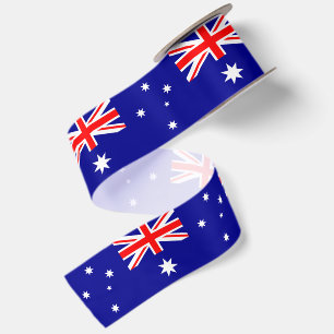 Australisches Flaggenband, Reise / Sport, Australi Satinband