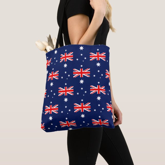 Australisches Flaggenmuster (Von Nahem)