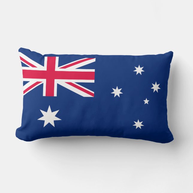 australisches Flaggenwerfer Lendenkissen (Vorderseite)
