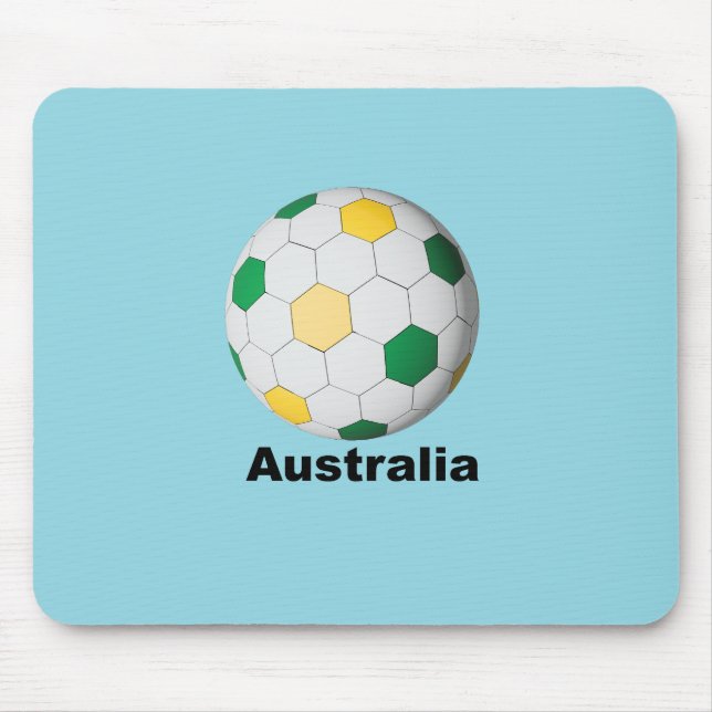 Australisches Fußballmäuse Pad Mousepad (Vorne)