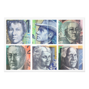 Australisches Geld Fotodruck