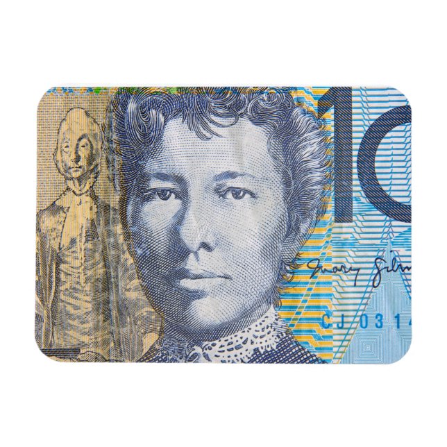 Australisches Geld Magnet (Horizontal)
