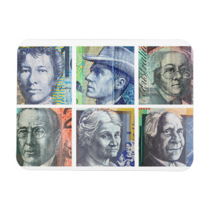 Australisches Geld Magnet