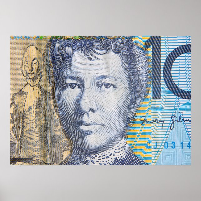 Australisches Geld Poster (Vorne)