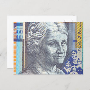 Australisches Geld Postkarte