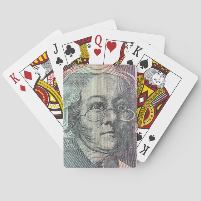 Australisches Geld Spielkarten (Rückseite)