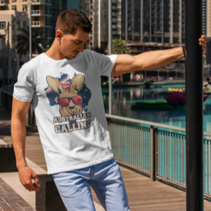 Australisches Kangaroo Zitat T-Shirt