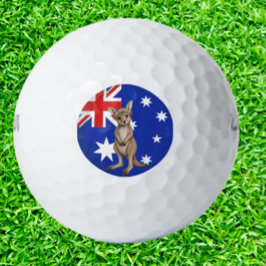 Australisches Känguru Golfball
