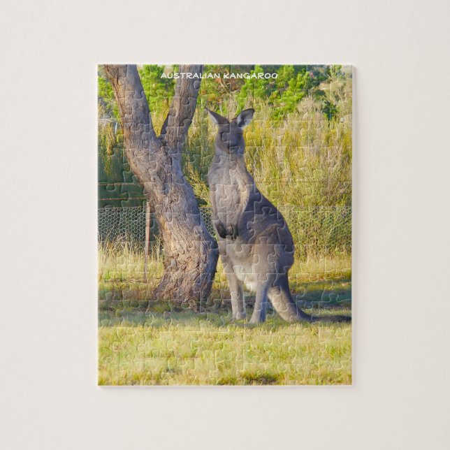 Australisches Känguru Puzzle (Vertikal)