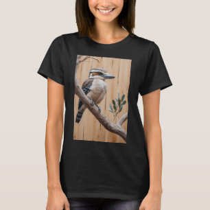 Australisches Kookaburra in einer Baumart T-Shirt