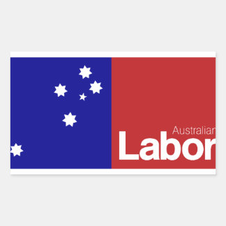 Australisches Labor-Party 2013 Rechteckiger Aufkleber