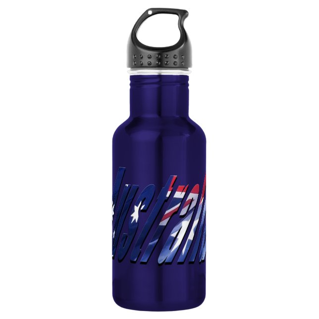 Australisches Logo Trinkflasche (Vorderseite)