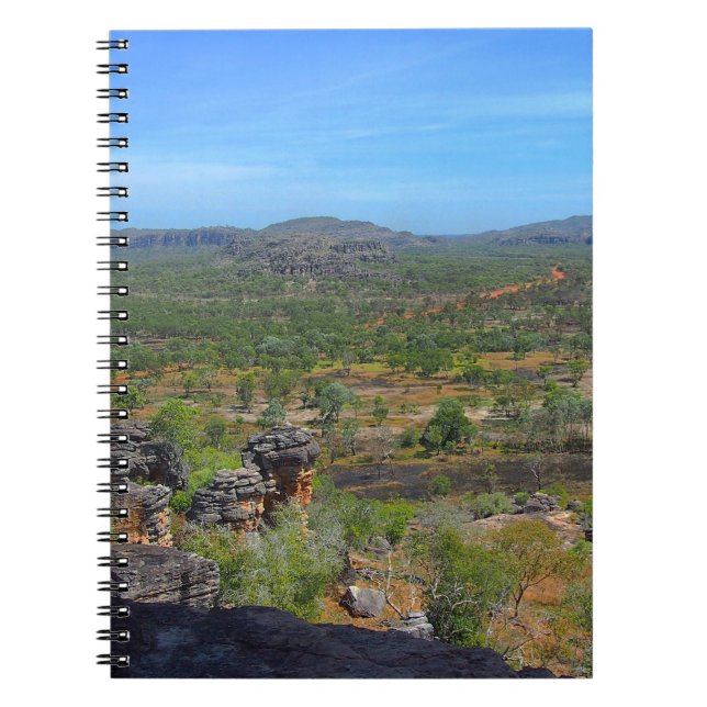 Australisches Outback-Notebook Notizblock (Vorderseite)
