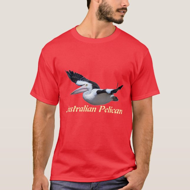 Australisches Pelican T-Shirt (Vorderseite)
