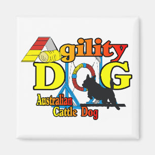 Australisches Rind Dog Agility Magnet