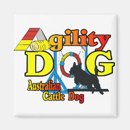 Australisches Rind Dog Agility Magnet