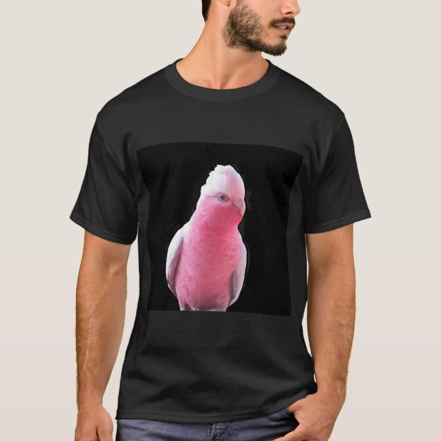 Australisches rosa Galah T-Shirt (Vorderseite)